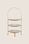 Provence Rattan Triple Tiered Server