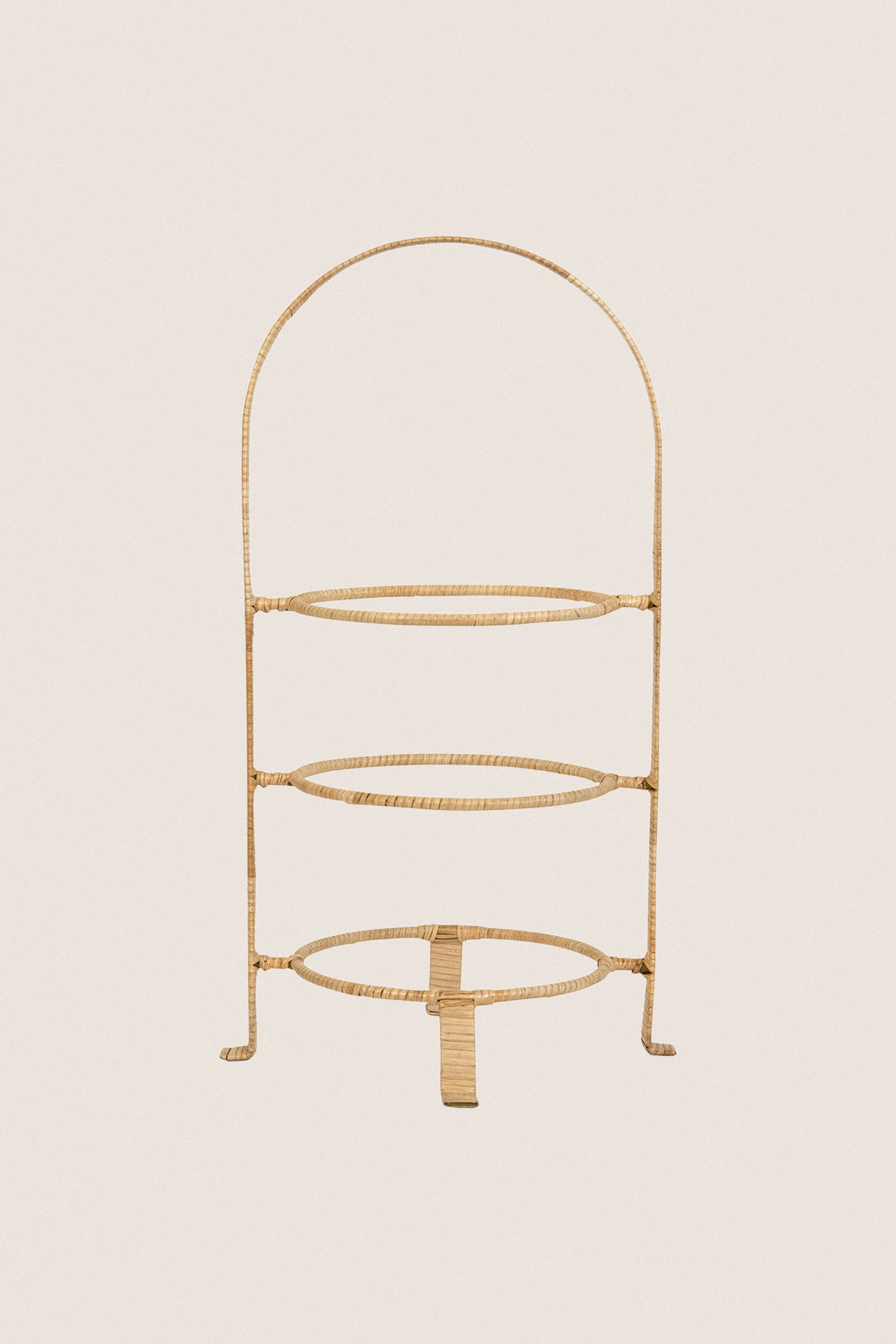 Provence Rattan Triple Tiered Server