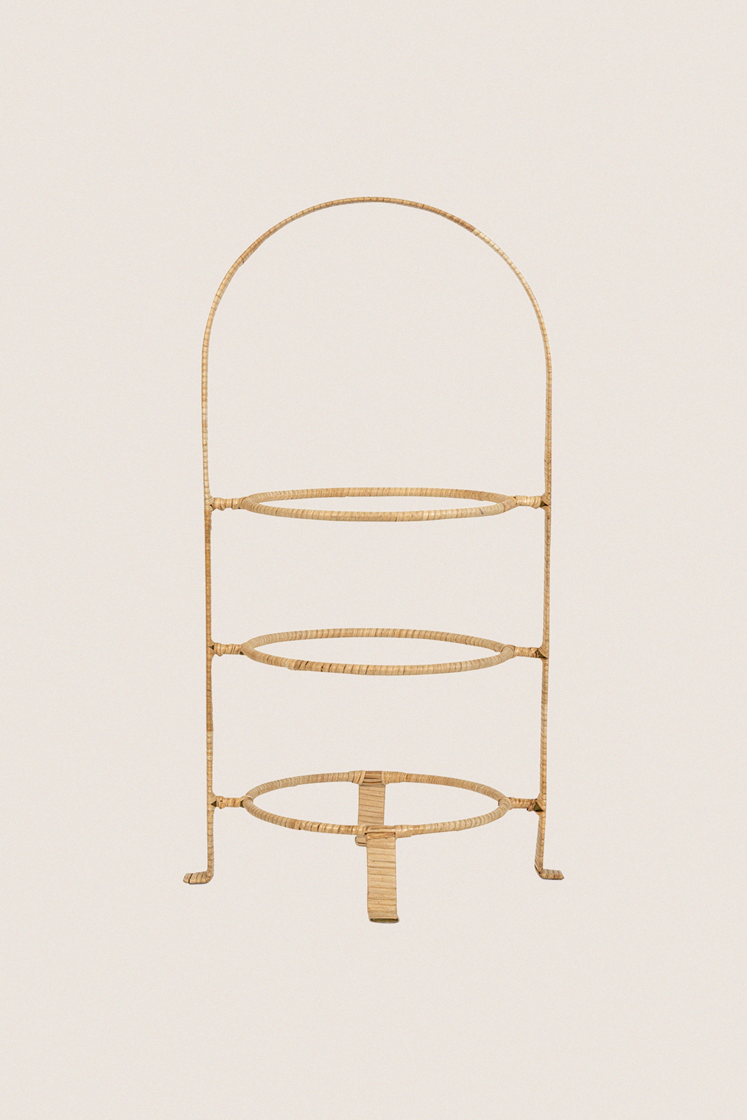 Provence Rattan Triple Tiered Server