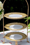 Provence Rattan Triple Tiered Server