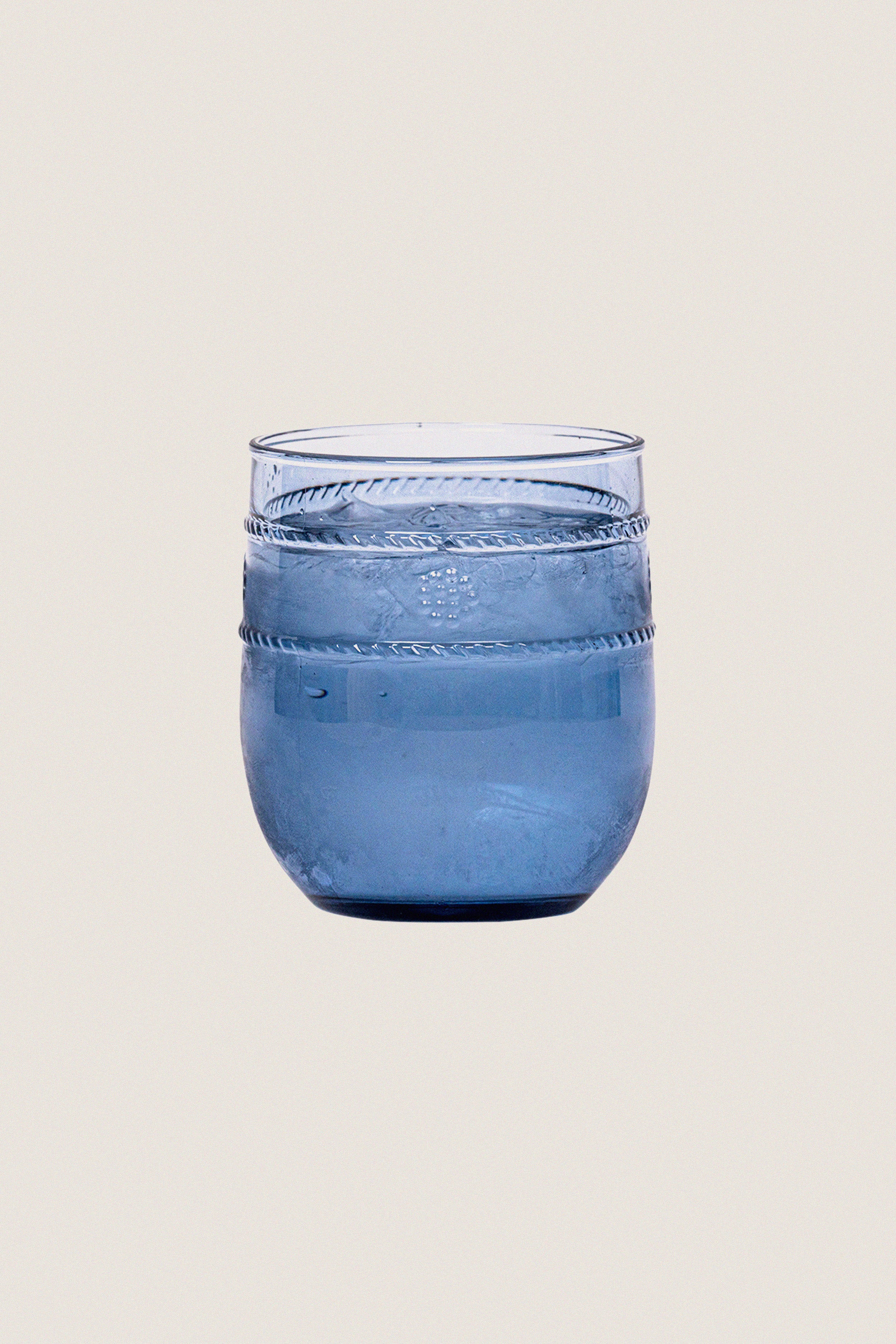 Blue Isabella Acrylic Small Tumbler Set of 4