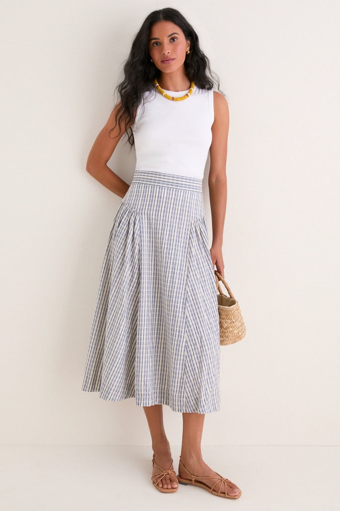 Dobby Stripe Fairchild Skirt