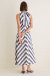Villa Stripe Cotton Portia Dress