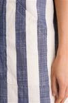 Villa Stripe Cotton Celio Shirt Dress