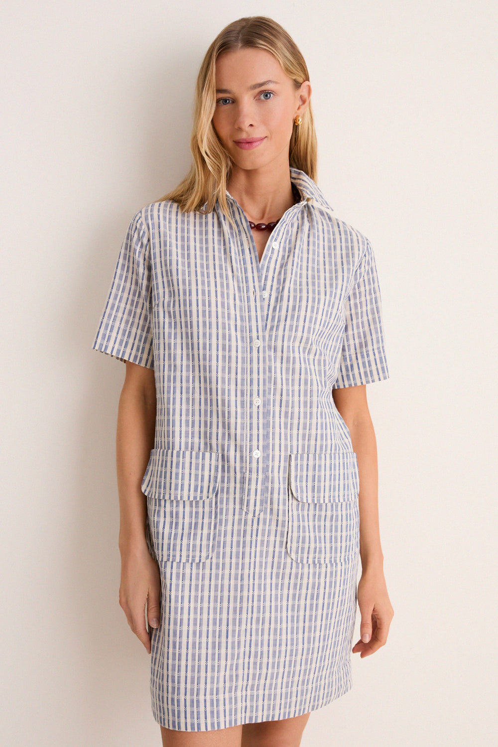Dobby Stripe Joanna Dress