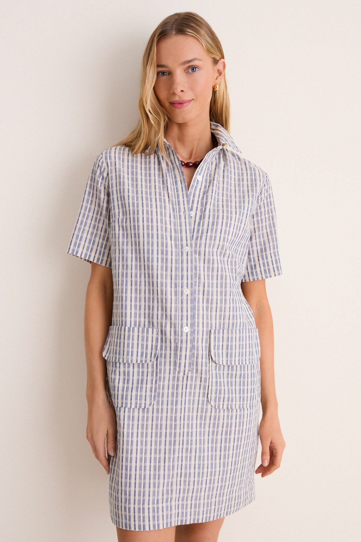Dobby Stripe Joanna Dress