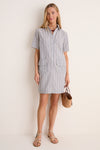 Dobby Stripe Joanna Dress