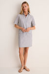 Dobby Stripe Joanna Dress