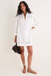 White Linen Dawson Tunic Dress