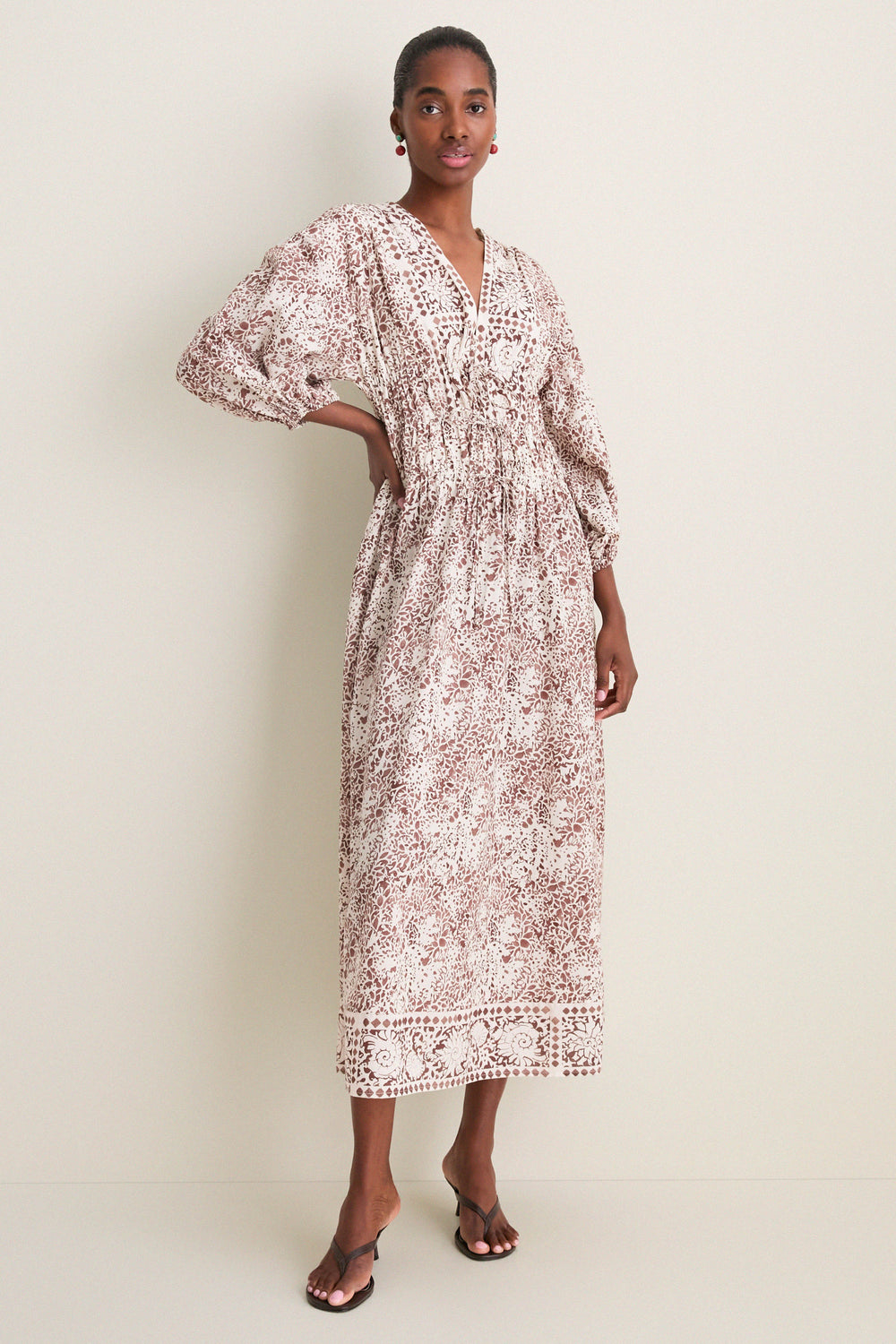 basic cotton maxi dress Raya Cotton Backless Maxi Dress - Organic Openback maxi Dress