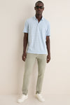 Bermuda Sail Stripe Sunwashed Tee Shirt Polo