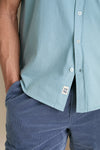 Bay Blue Short Sleeve Saltaire Shirt