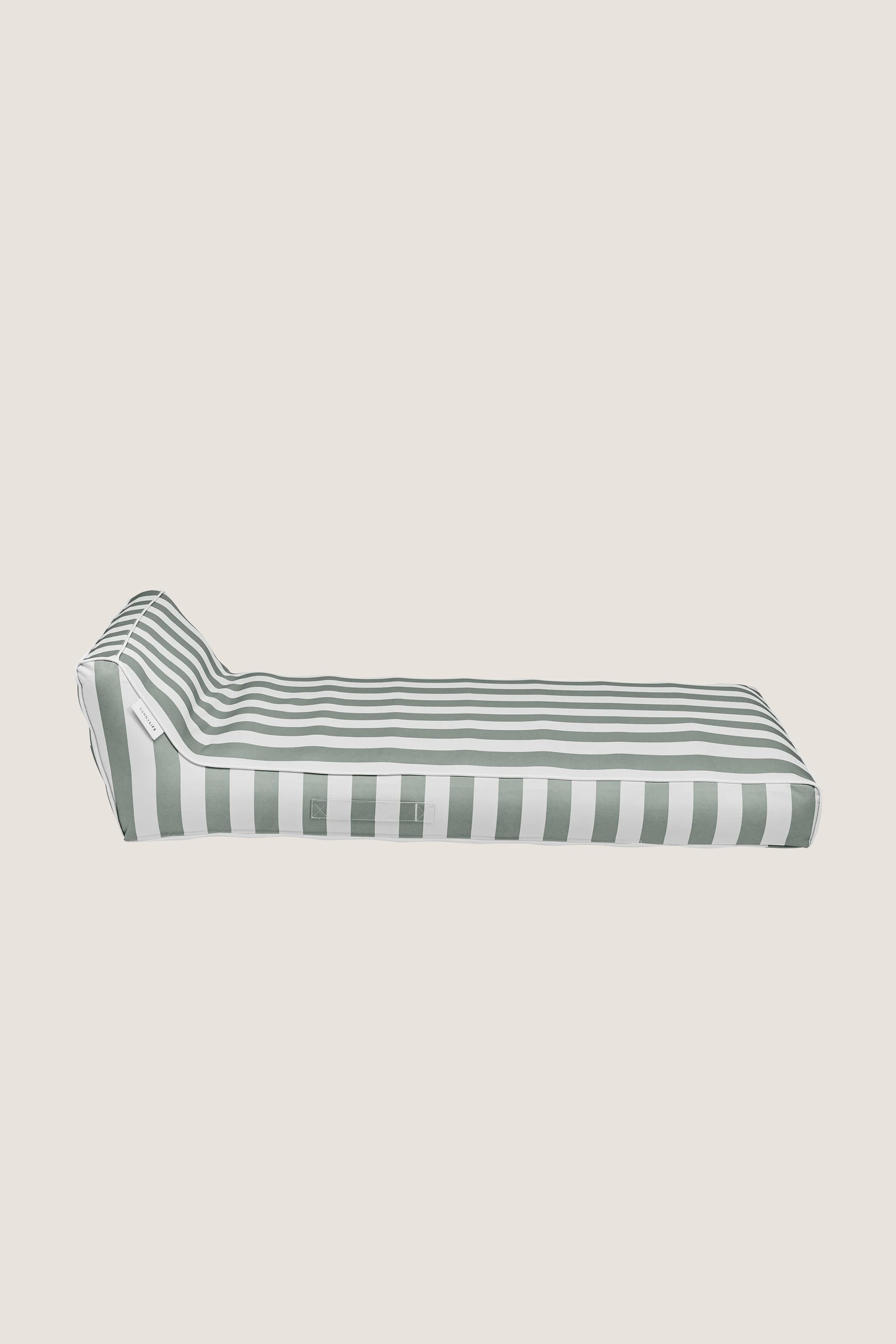 Seagrass Stripe Luxe Lie-on Lounger Float