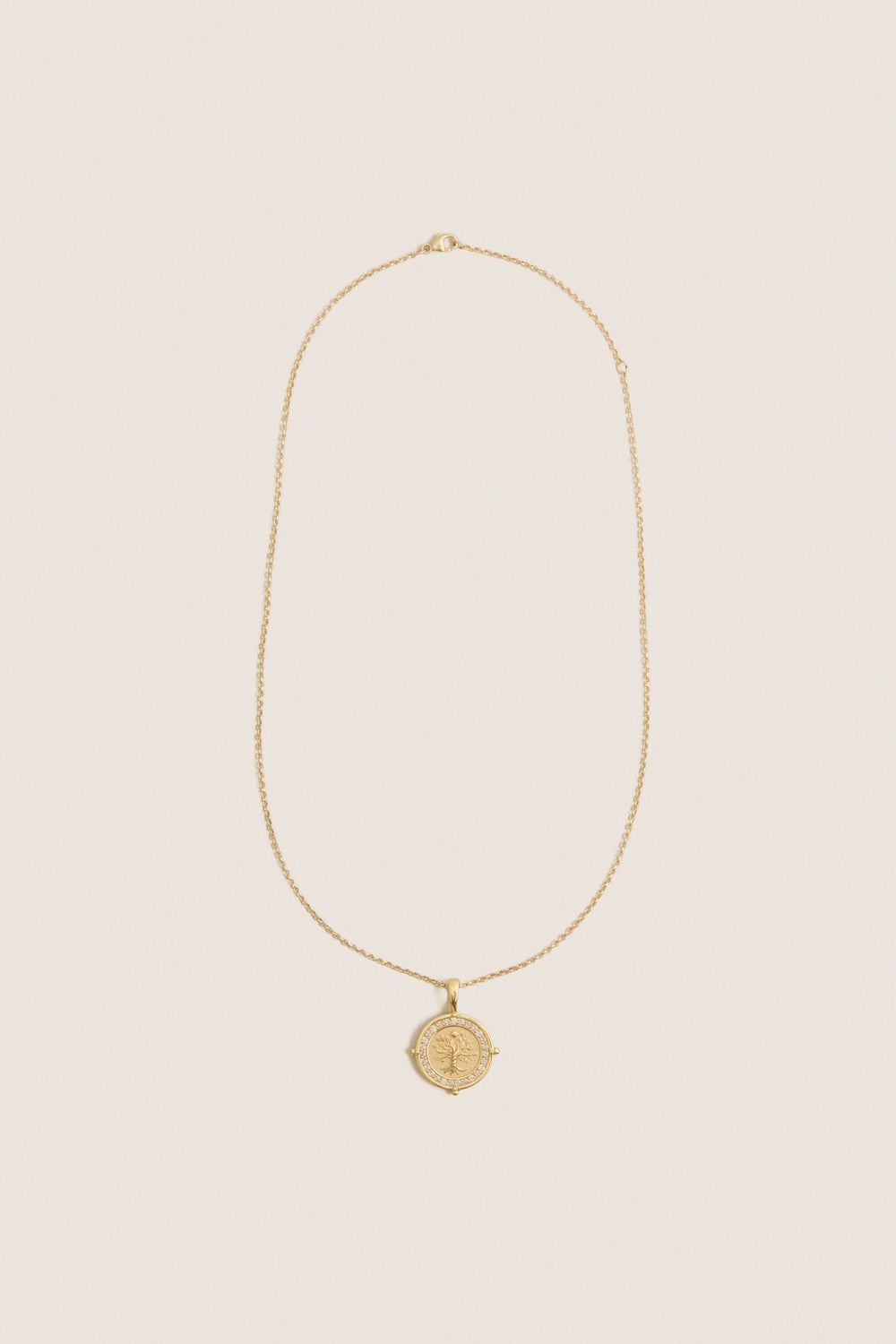 FAITH Petite Embellished Coin