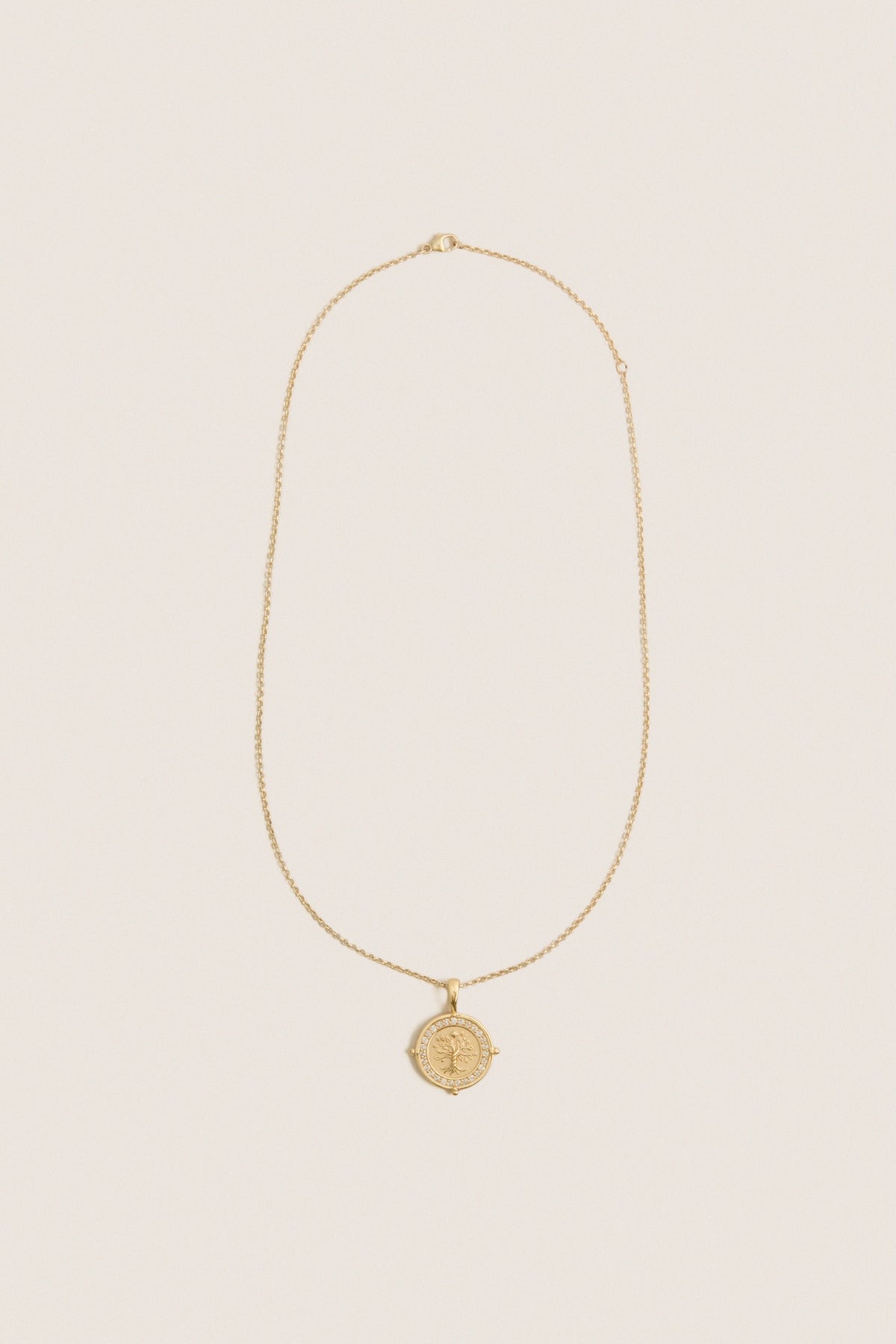 FAITH Petite Embellished Coin