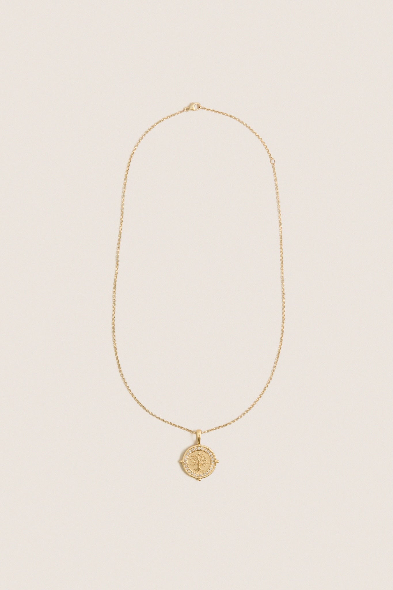 FAITH Petite Embellished Coin