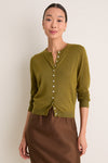 Cyprus Cashmere Silk Spencer Cardigan
