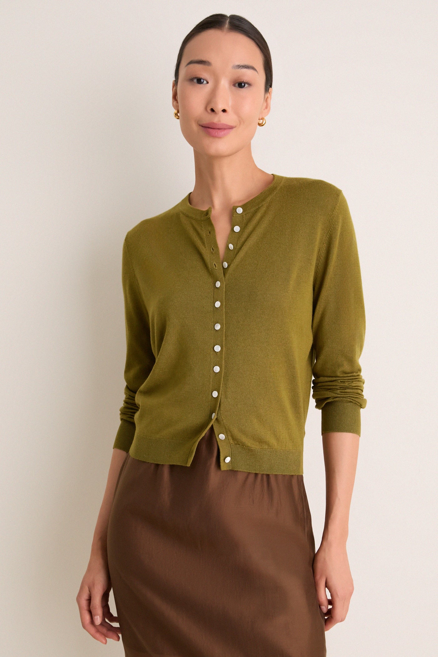 Cyprus Cashmere Silk Spencer Cardigan