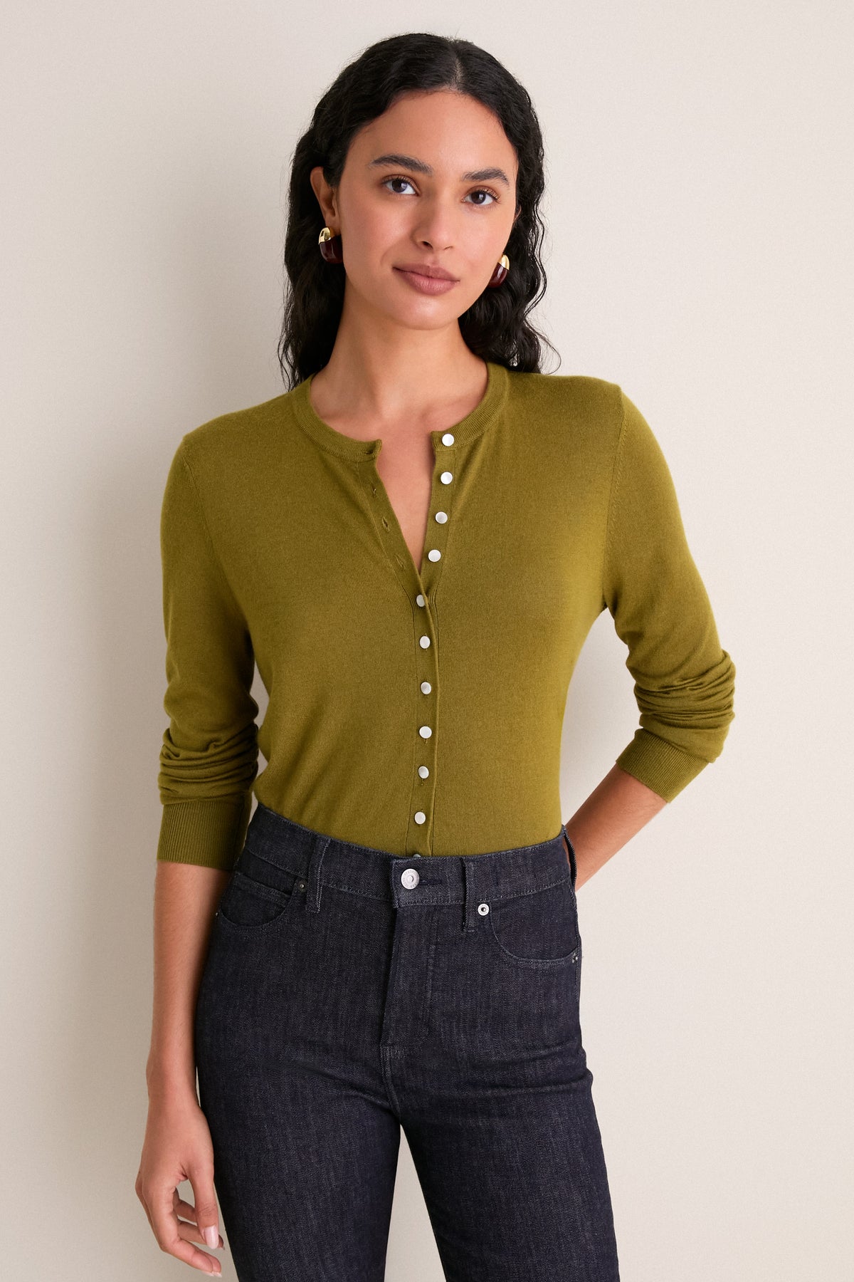 Cyprus Cashmere Silk Spencer Cardigan