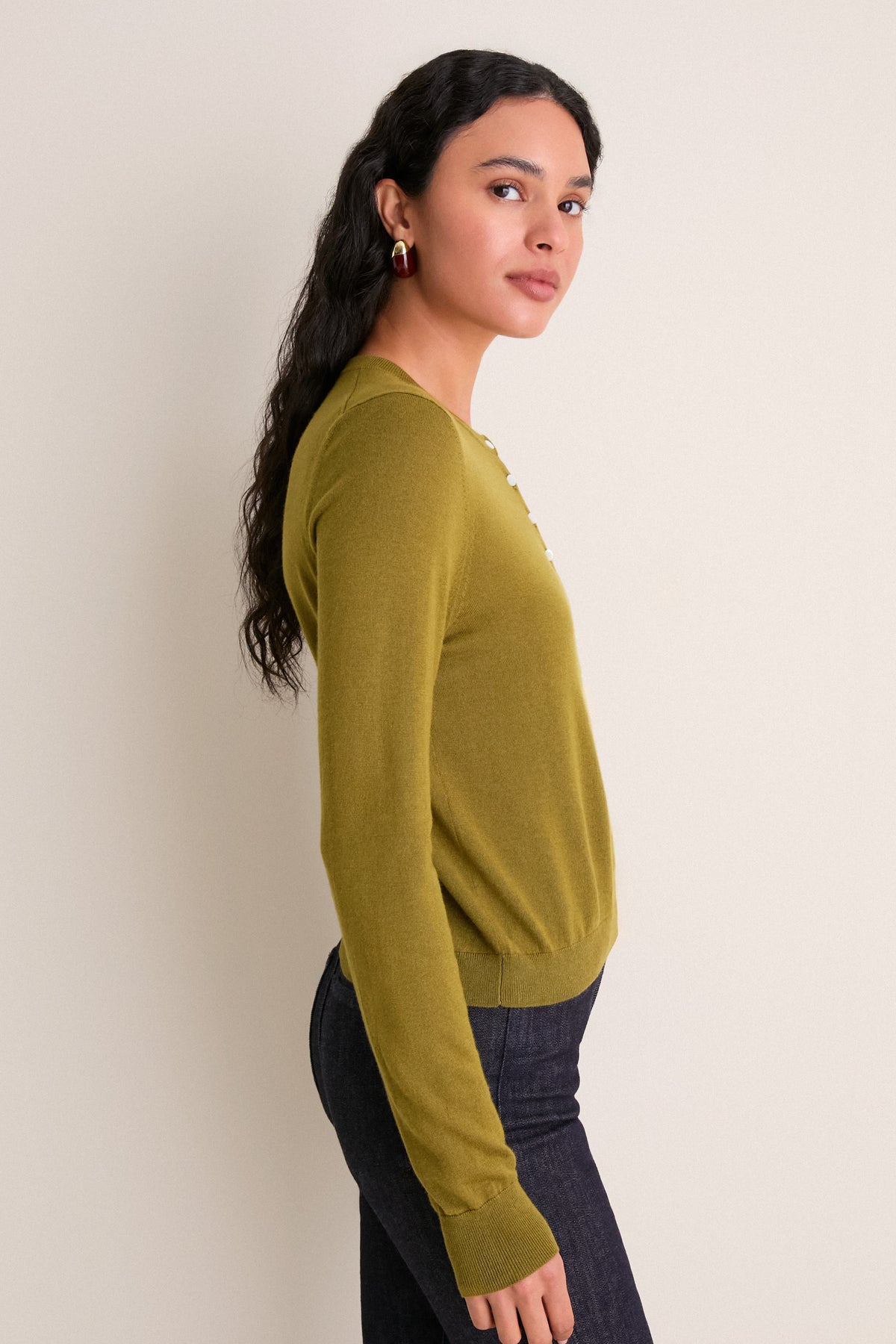 Cyprus Cashmere Silk Spencer Cardigan