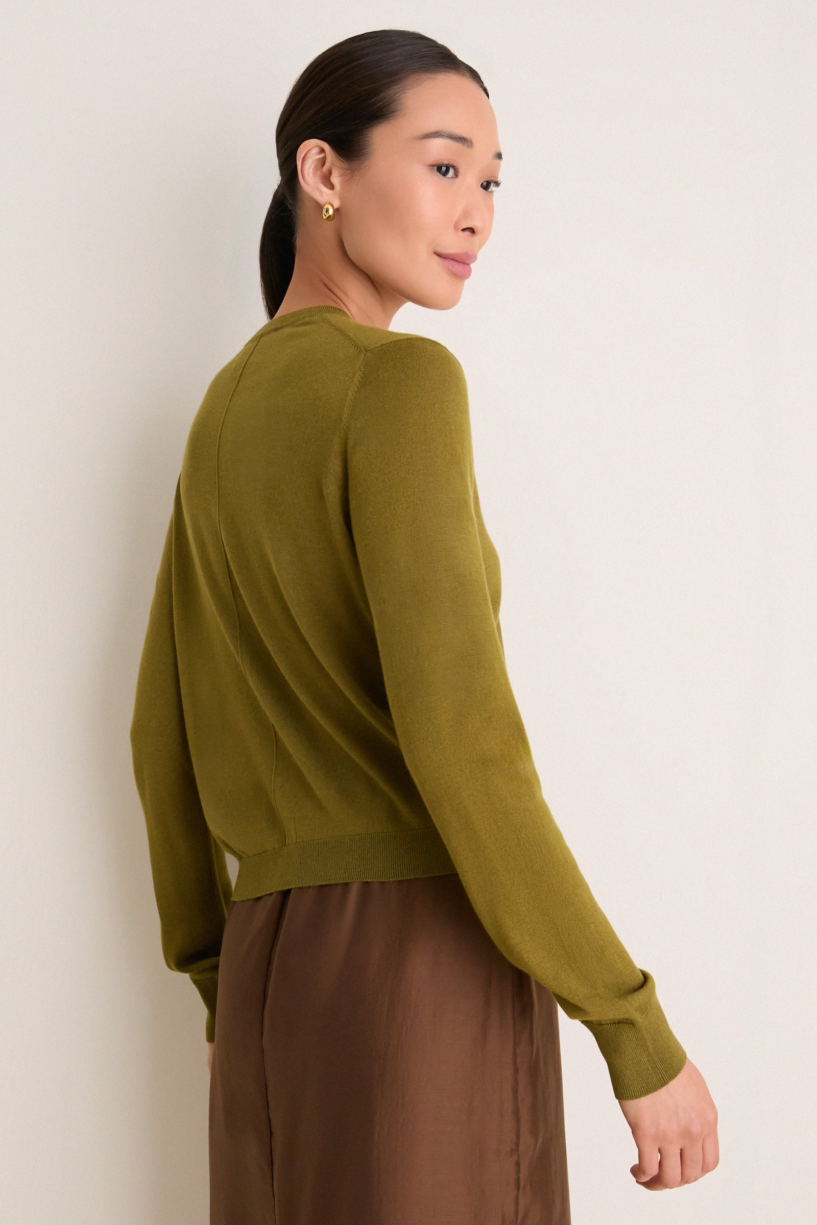 Cyprus Cashmere Silk Spencer Cardigan