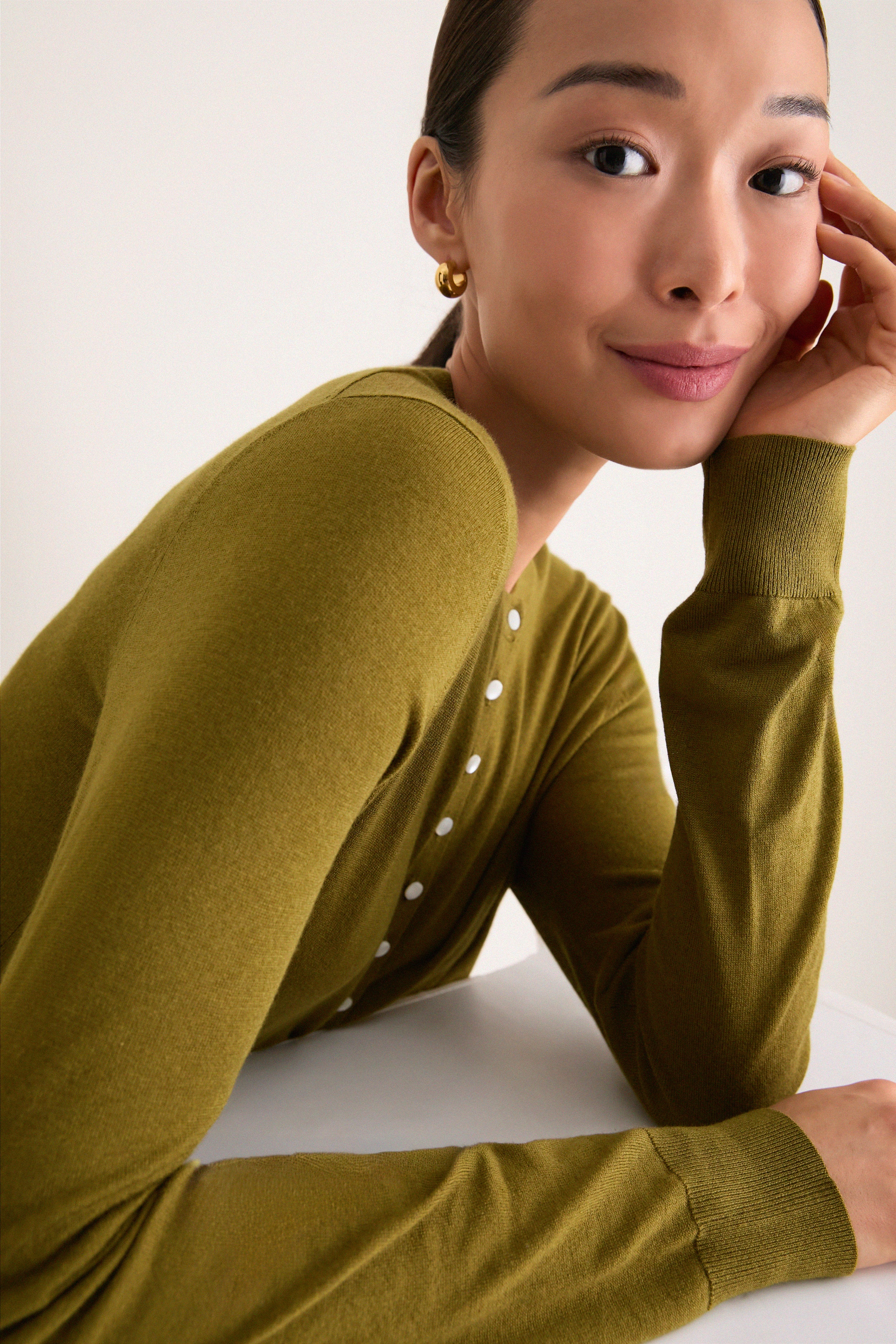 Cyprus Cashmere Silk Spencer Cardigan | Tuckernuck