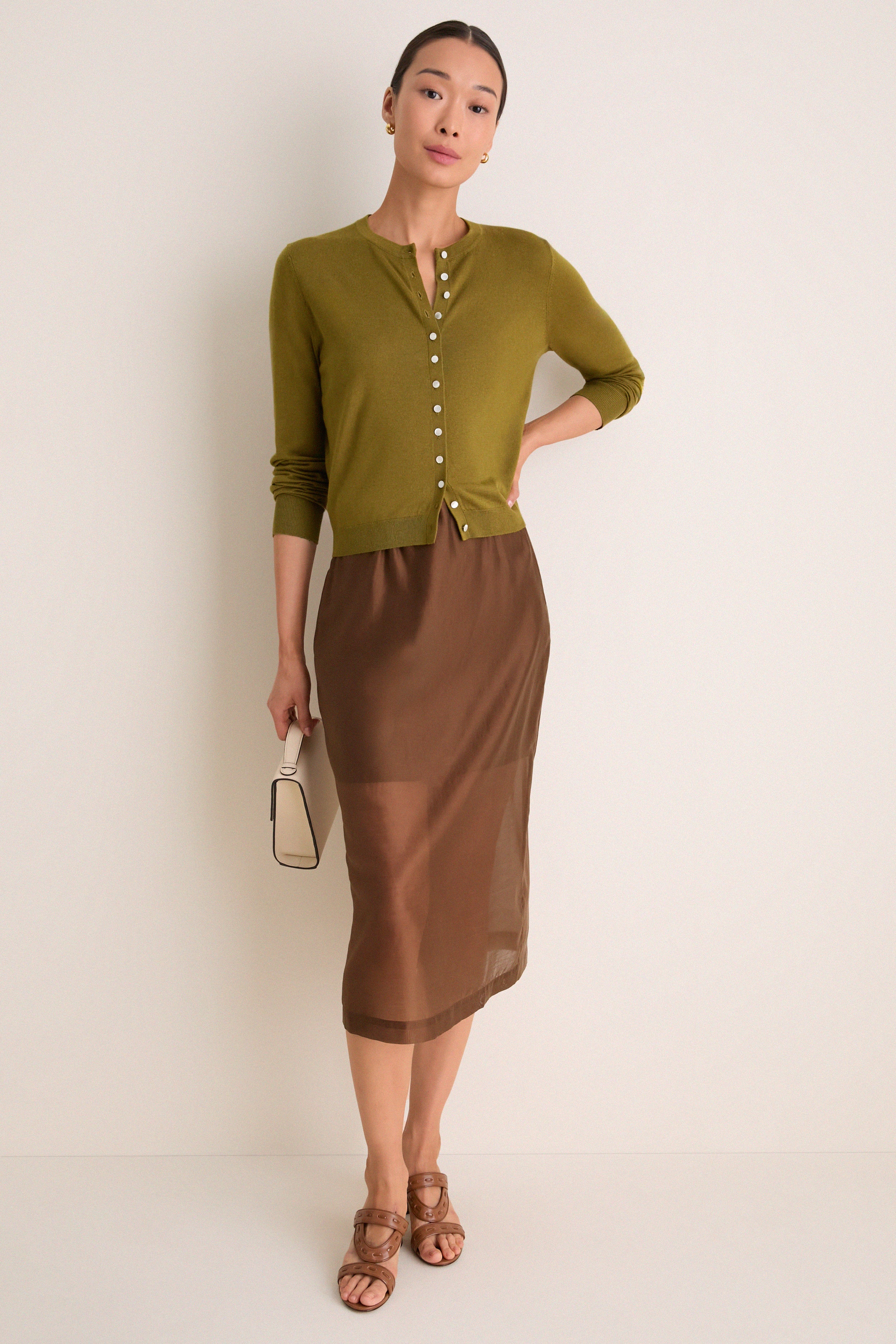 Cyprus Cashmere Silk Spencer Cardigan | Tuckernuck