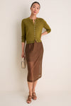Cyprus Cashmere Silk Spencer Cardigan