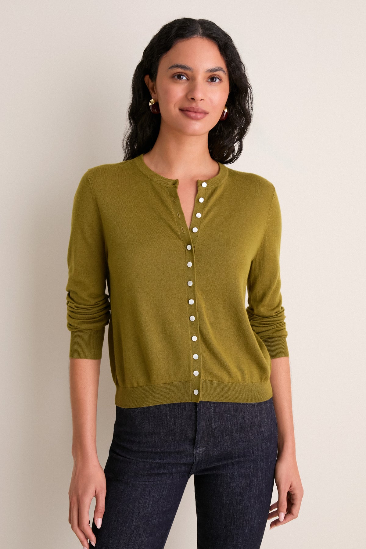 Cyprus Cashmere Silk Spencer Cardigan