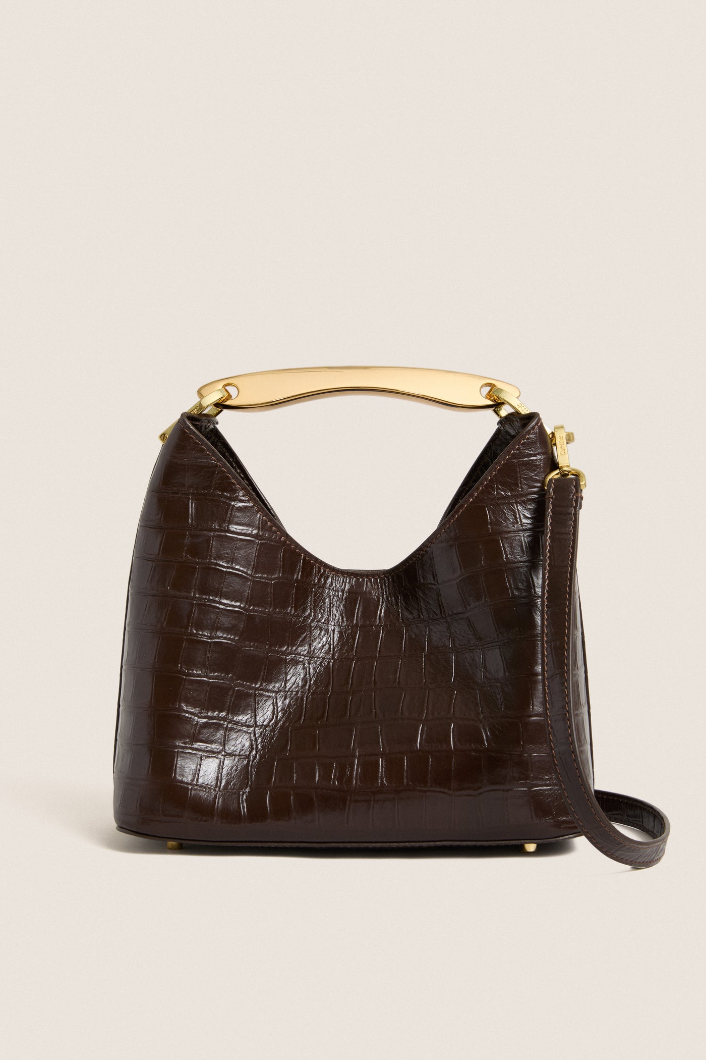 Dark Brown Small Boomerang Bag