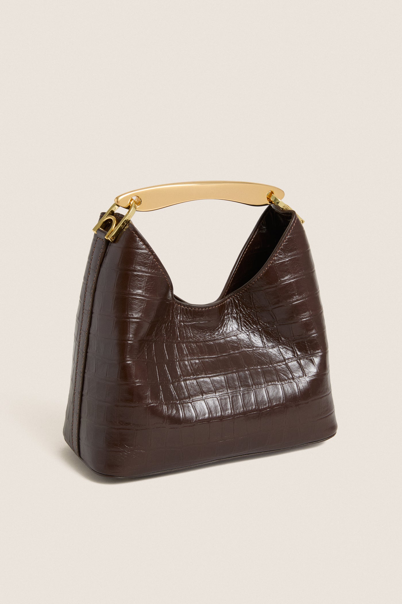 Dark Brown Small Boomerang Bag