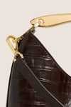 Dark Brown Small Boomerang Bag