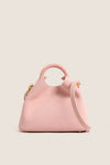 Pink Suede Baozi Bag