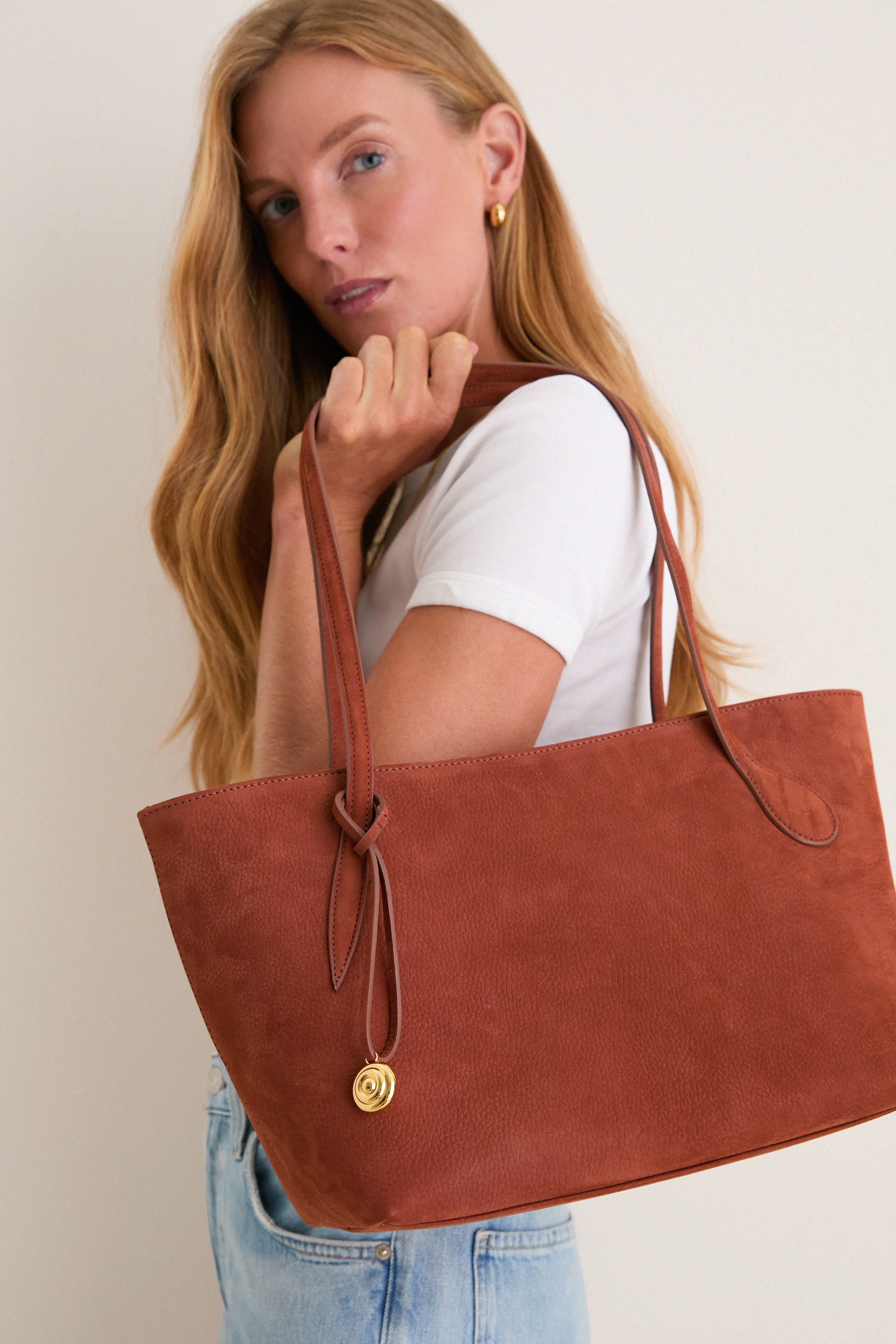 Rust Midi Sprout Tote
