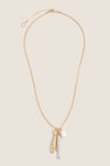 Gold and Silver Sardina Necklace