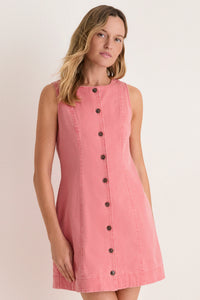 Nantucket Reds Stretch Twill Rhoda Dress