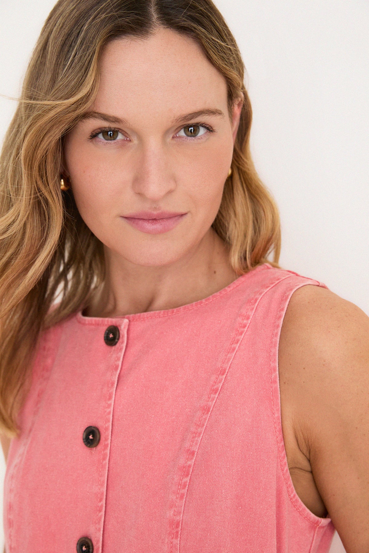 Nantucket Reds Stretch Twill Rhoda Dress