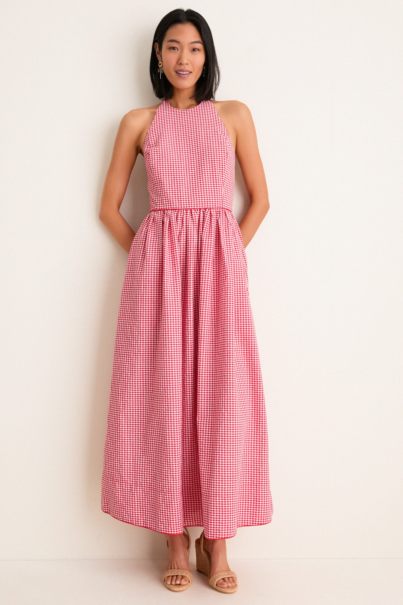 Tuckernuck Red Gingham Marcie Dress Red Gingham / XXS