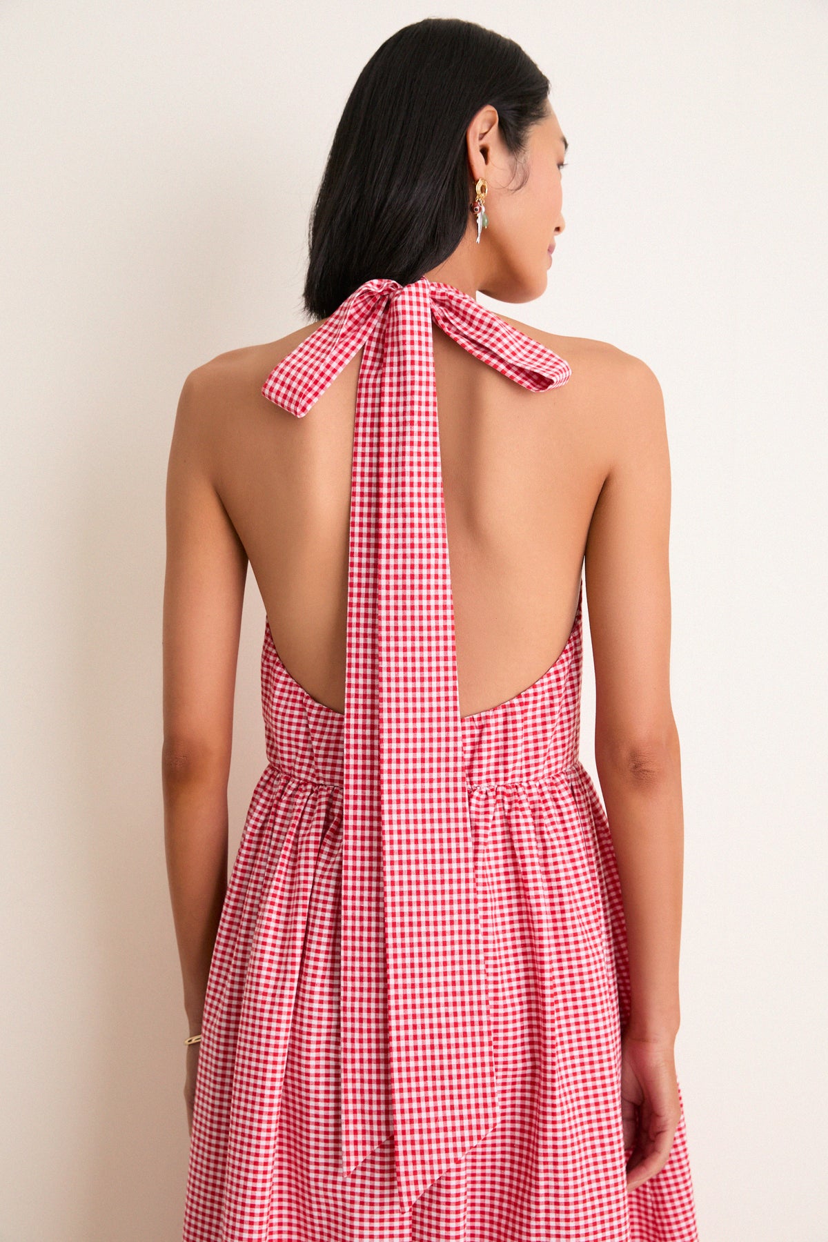 Red Gingham Marcie Dress
