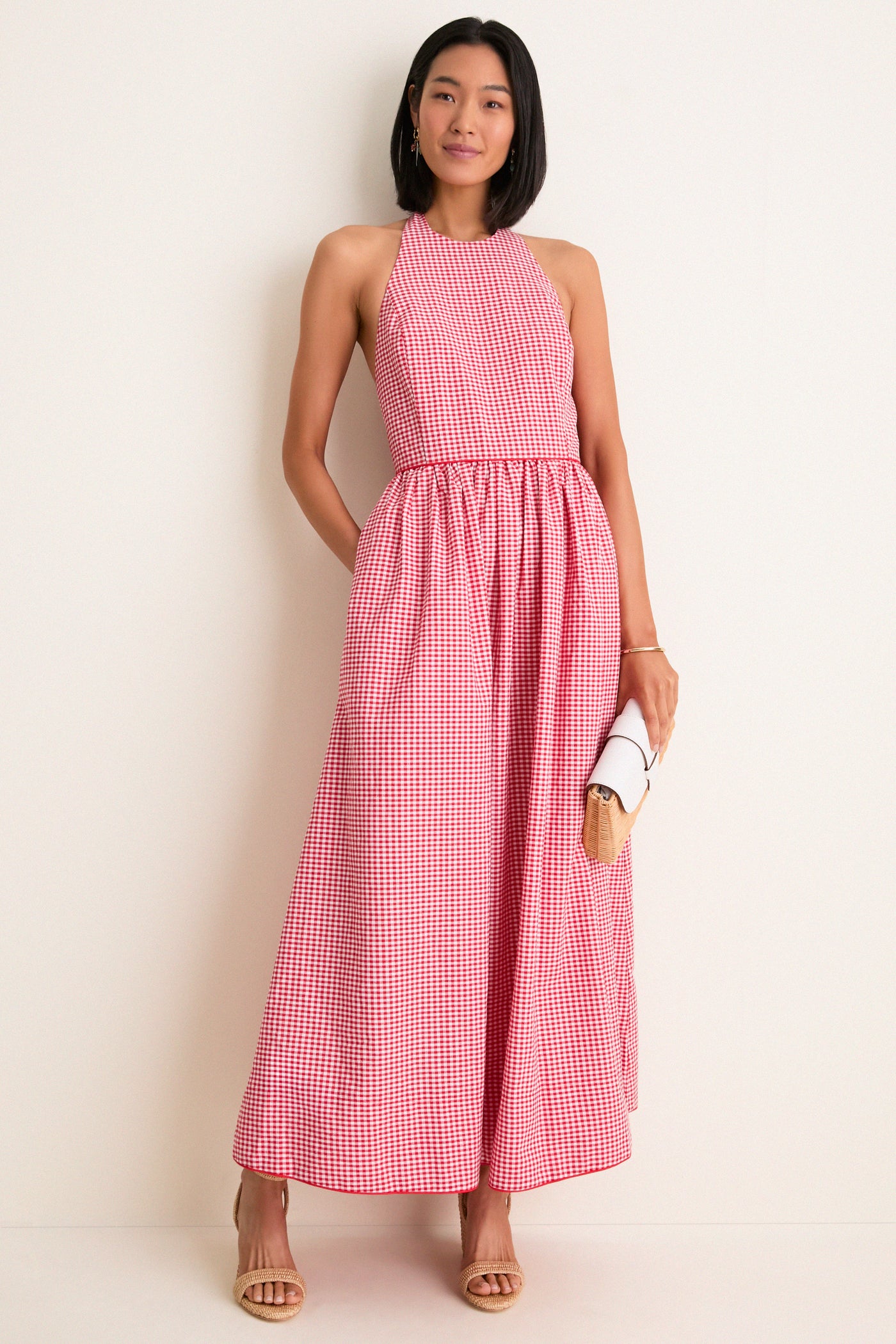 Tuckernuck Red Gingham Marcie Dress Red Gingham / XXS