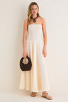 Ecru Light and Sound Ankle Skirt