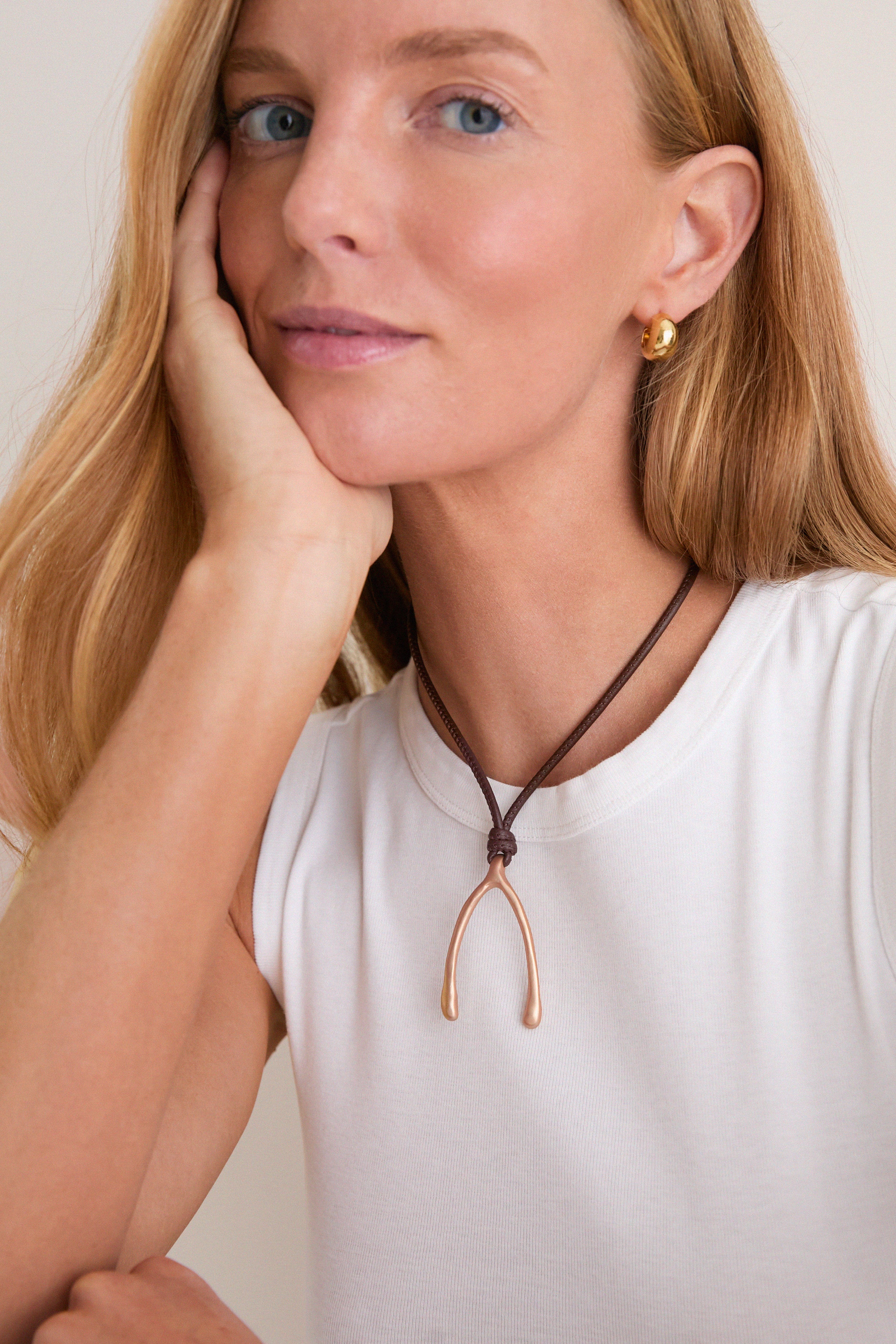 Gold and Chocolate Tales of the Pampas Necklace | Johanna Ortiz