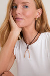 Gold and Chocolate Tales of the Pampas Necklace
