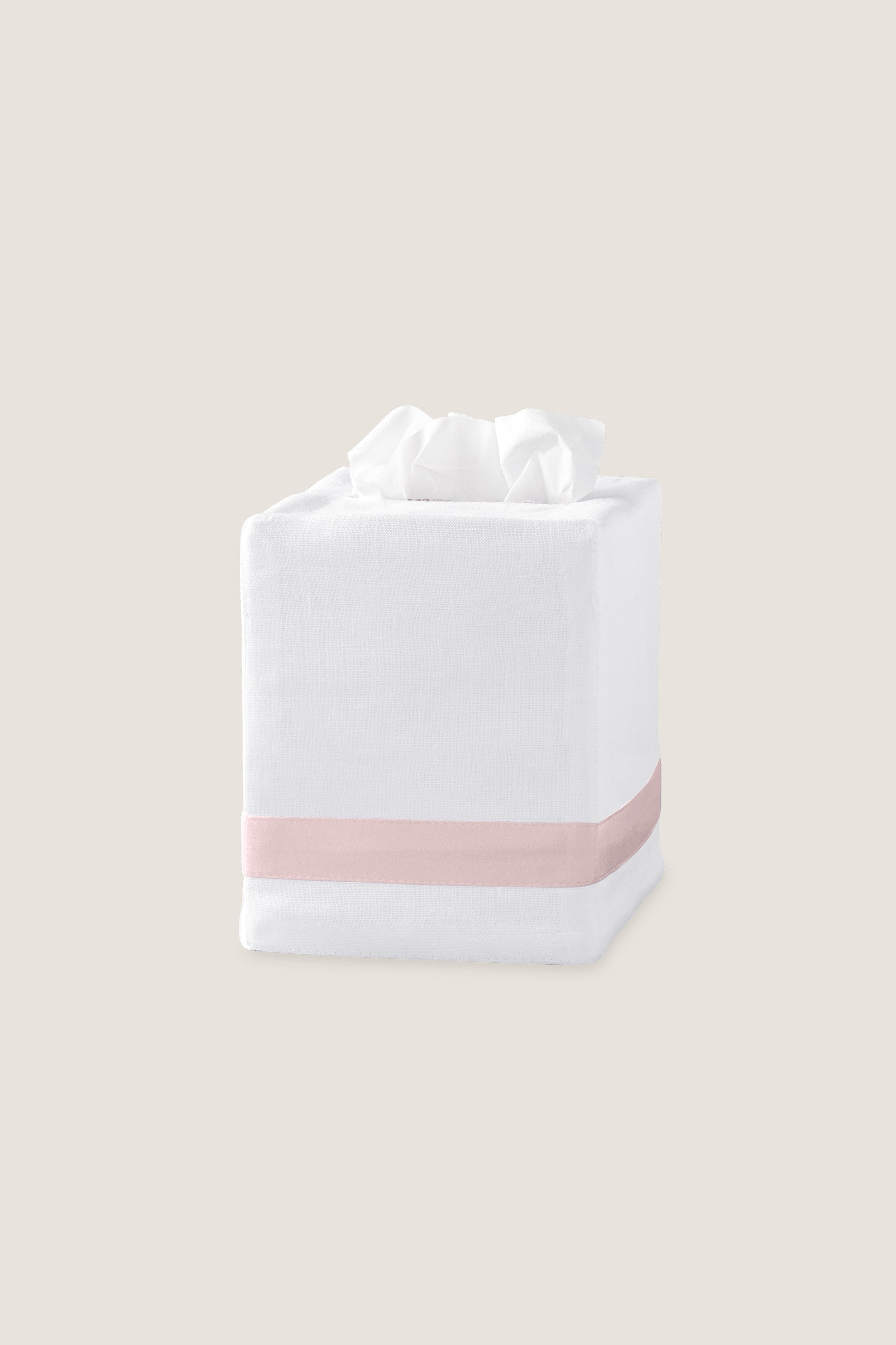 Pink Lowell Tissue Box Cover