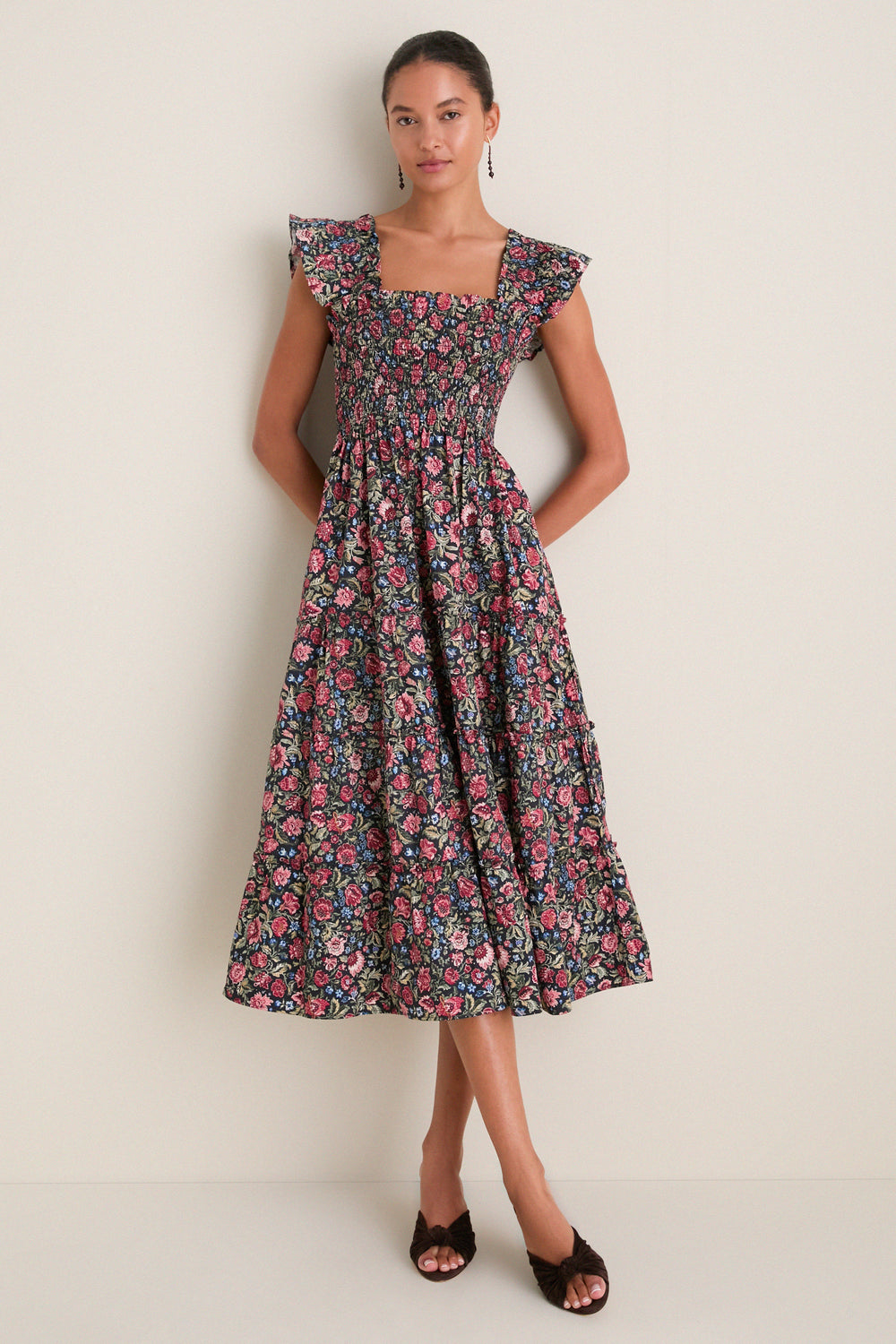 Multi Chilton Floral Block Ellie Nap Dress