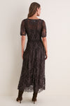 Chocolate Short Sleeve Dalia Nap Dress