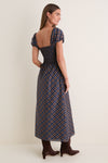 Chocolate and Navy Wilshire Plaid Aster Nap Dress