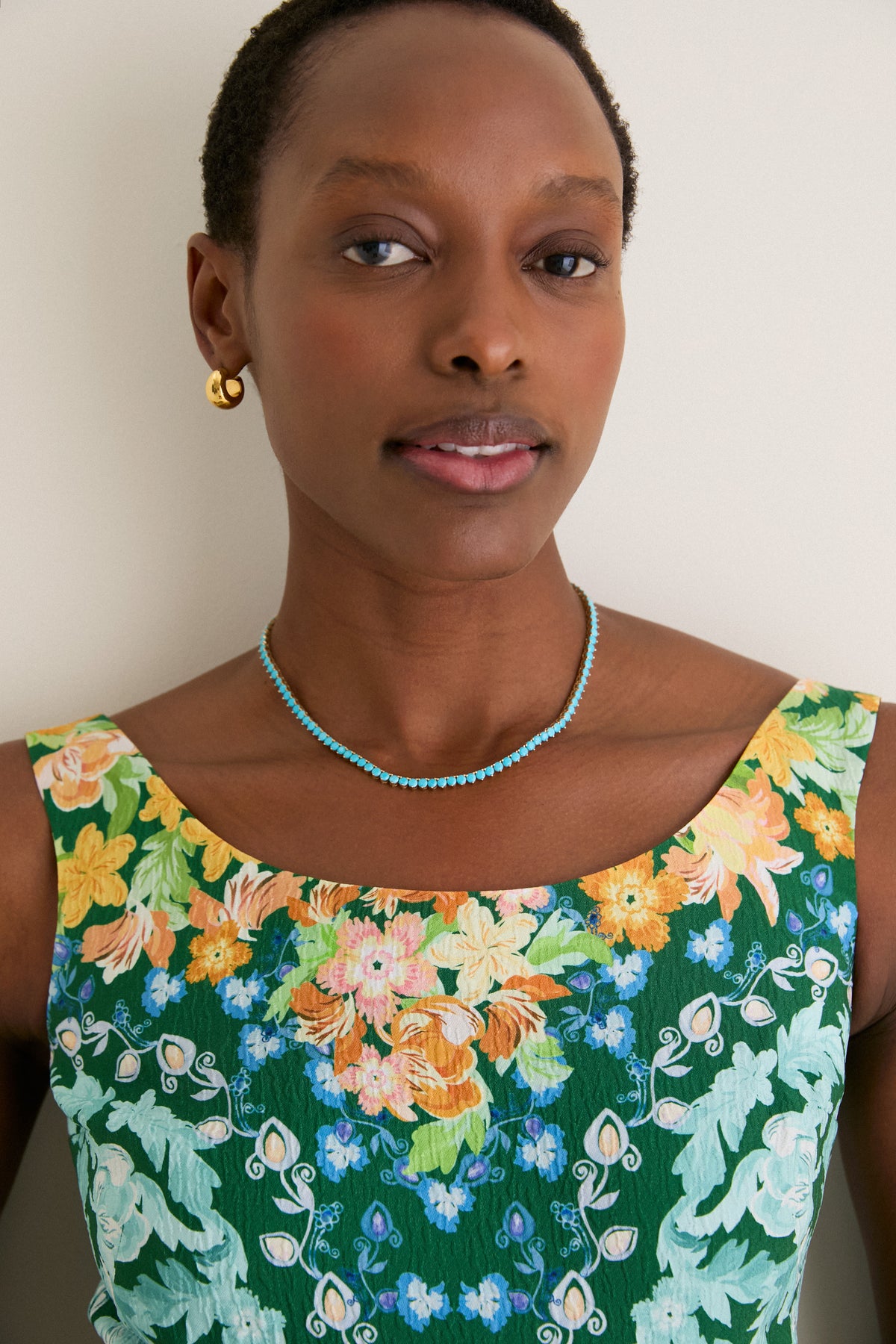 Turquoise Tennis Necklace | HART