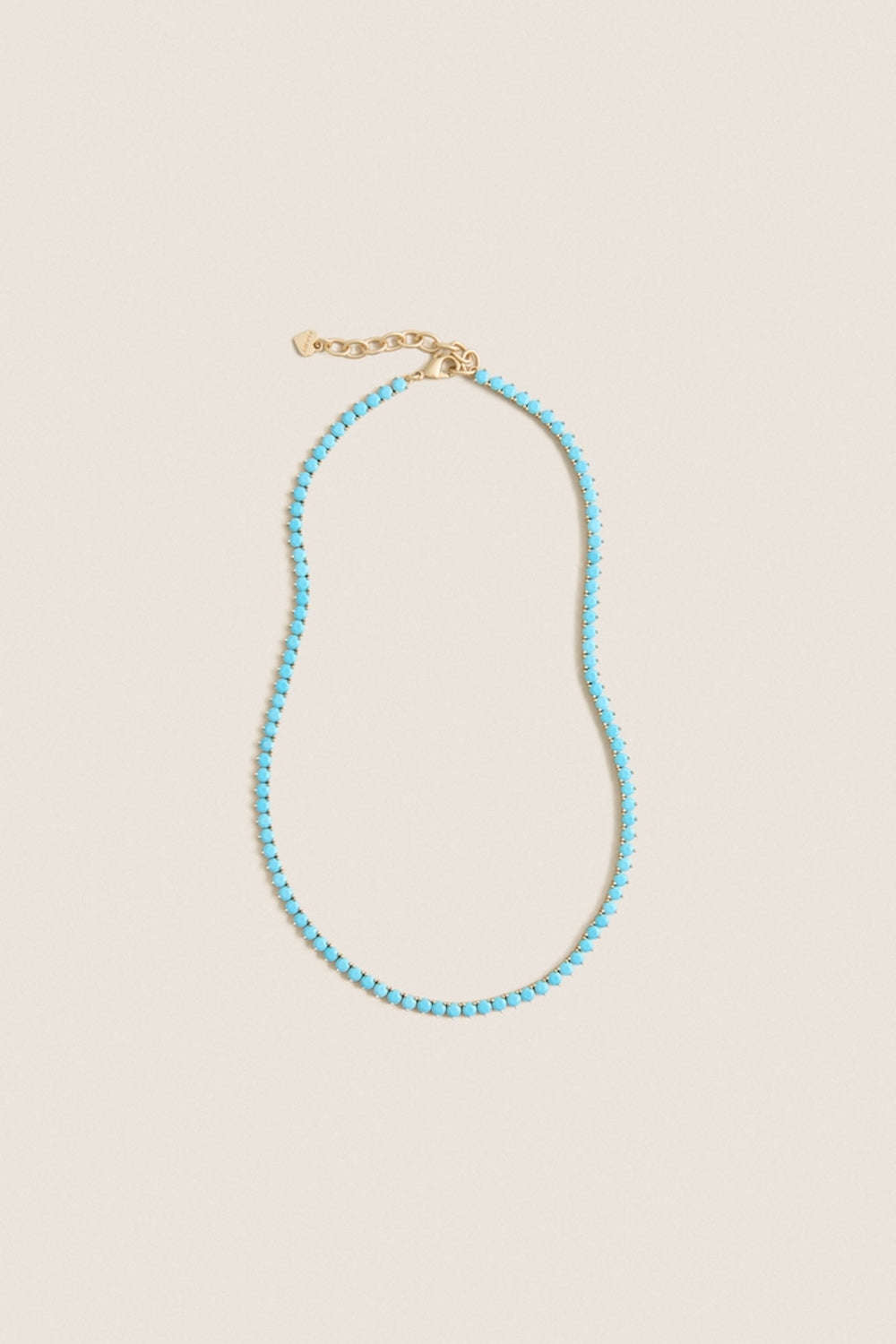 Turquoise Tennis Necklace