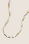 Bezel Tennis Necklace